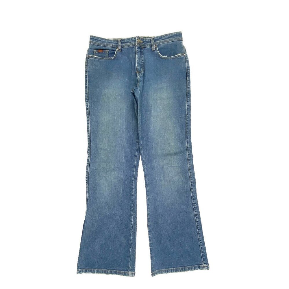Lee Bootcut Women's size 12 MEdium‎ Wash Blue Denim jeans